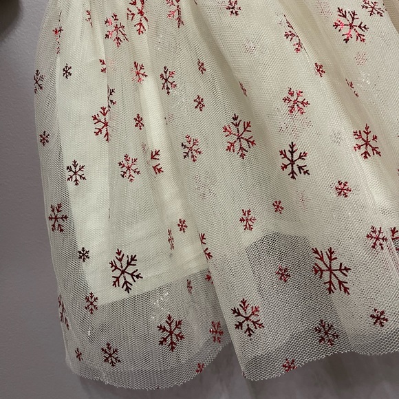 Hatley Metallic Snowflake Tulle Dress - Picture 5 of 6